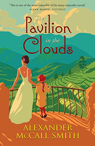 Book cover: woman and child overlooking green, hilly landscape.