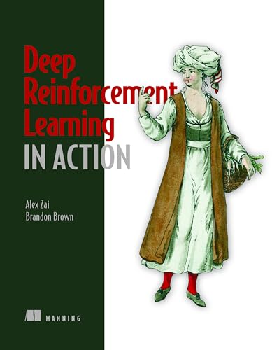 Book cover: “Deep Reinforcement Learning in Action” with historical portrait.