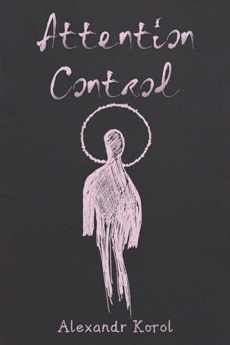 Book cover: "Attention Control" with a sketched figure and halo.