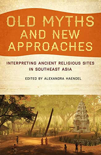 Book cover with orange text and a painting of an ancient temple.