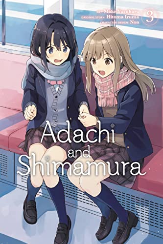 Manga cover featuring two young women sitting close together.