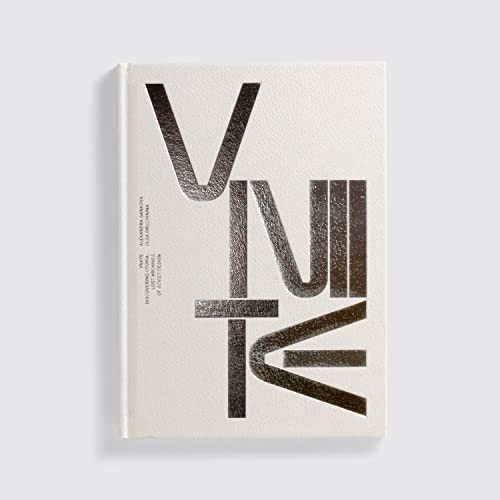 White book cover with large, stylized black and gold "VNIITE" text.