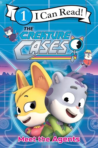 Book cover featuring cartoon animals—a bunny and a bear—and the title "Meet the Agents.