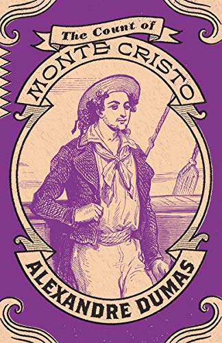 Vintage Classics cover of “The Count of Monte Cristo” with portrait.