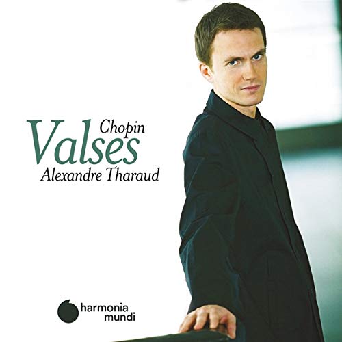 CD cover featuring pianist Alexandre Tharaud in a dark jacket.