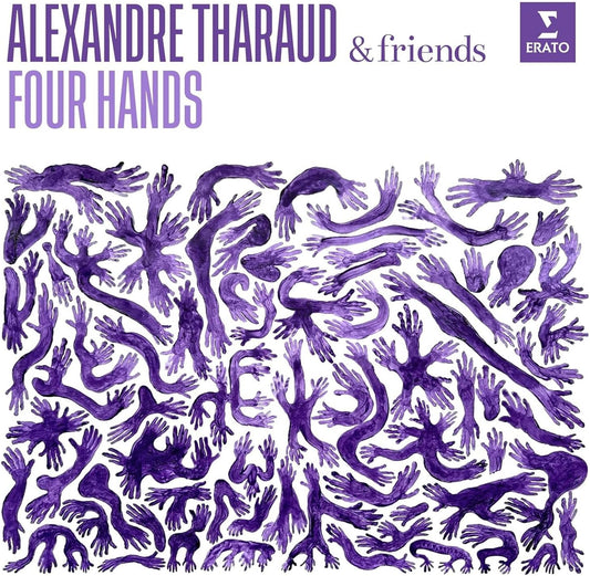 CD cover: purple hand illustrations over a pale green background.