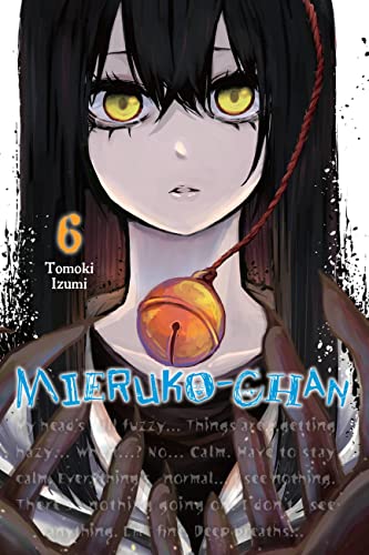 Mieruko-Chan volume 6 manga cover with a girl and a bell.