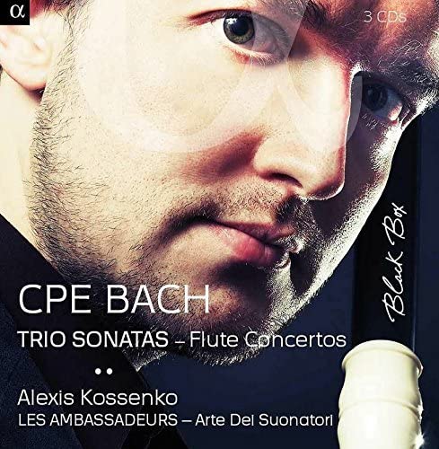 CD box set featuring Alexis Kossenko and C.P.E. Bach’s music.