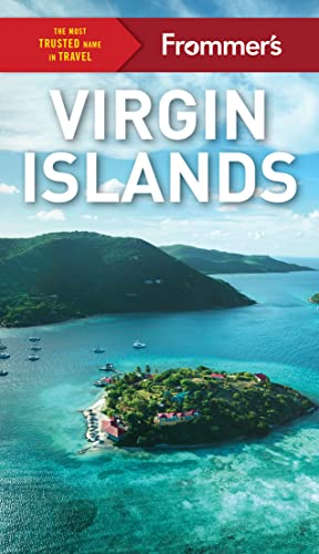 Frommer's Virgin Islands travel guide cover with a tropical island scene.