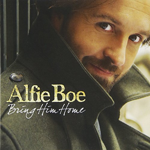 CD cover featuring Alfie Boe, close-up portrait, dark jacket, title text.