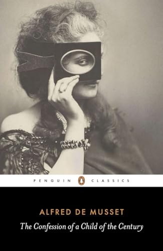 Vintage book cover featuring a woman looking through opera glasses.