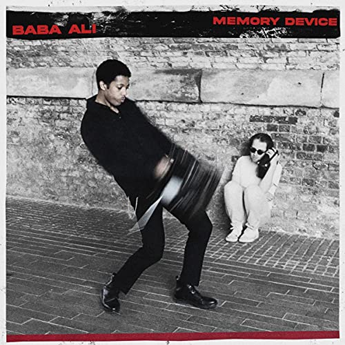 CD cover featuring two people in black and white, brick wall background.