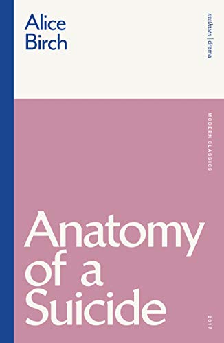 Book cover for Anatomy of a Suicide by Alice Birch with a mauve background.