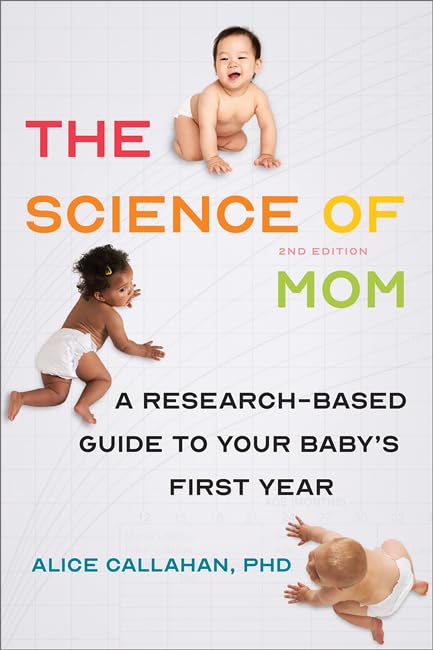 Book cover featuring three babies with text: “The Science of Mom.”