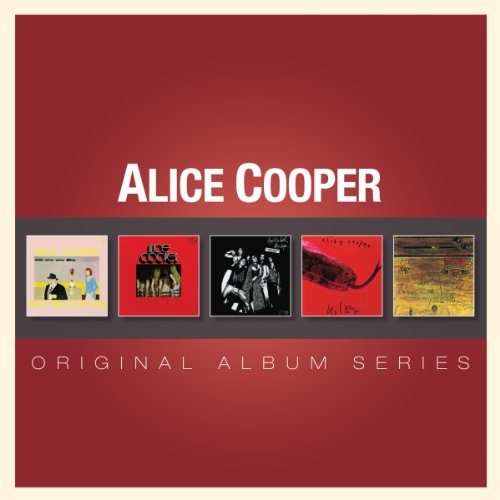 Alice Cooper "Original Album Series" CD cover with five album images.