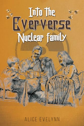 Book cover: sketched family at a table, orange and brown tones.