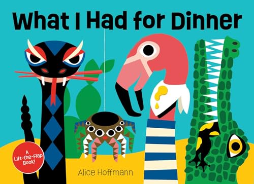 Book cover: colorful illustrated animals—snake, flamingo, crocodile, crab—and text.
