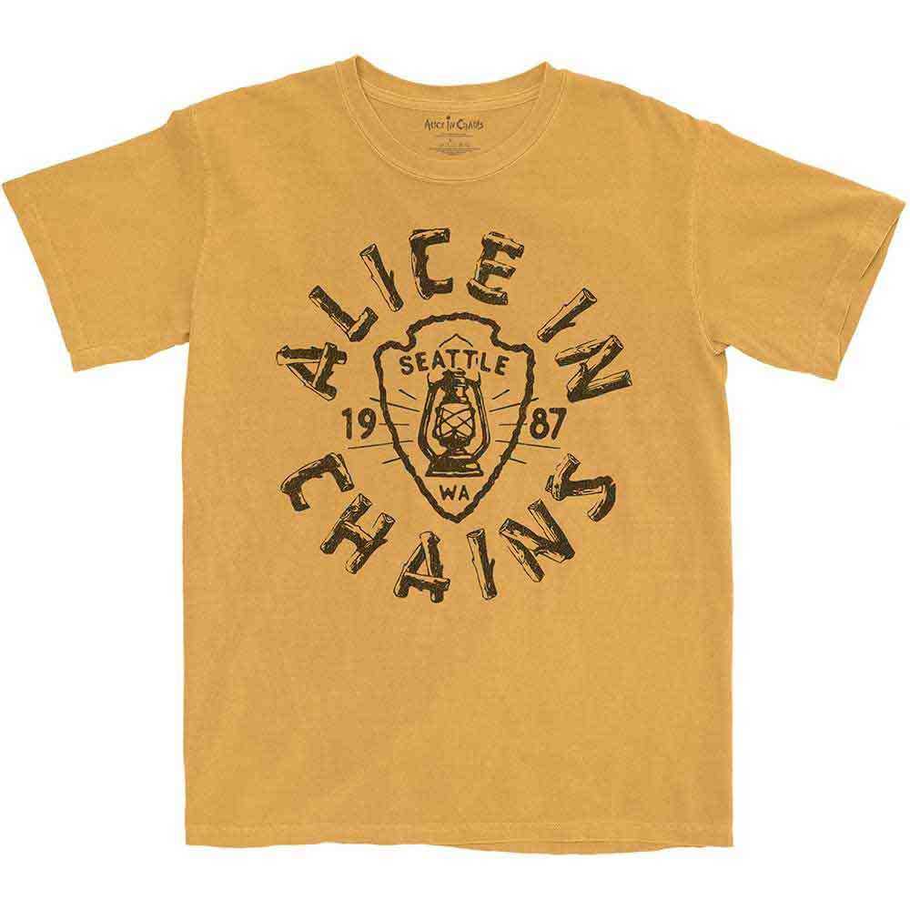 Black t-shirt with Alice In Chains "Lantern" album art, size X-Large.