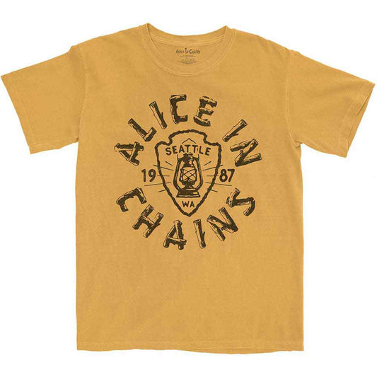 Black t-shirt with Alice In Chains "Lantern" album art, size X-Large.