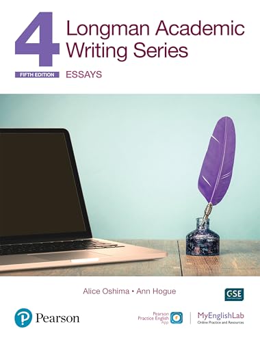 Textbook cover for “Longman Academic Writing: Essays,” fifth edition.