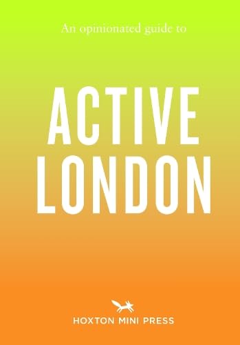 Book cover: "Active London" in white text on gradient orange-yellow background.