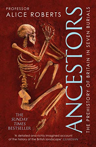 Book cover featuring a human skeleton on a red background with white text.