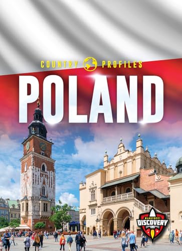 Book cover for "Poland" featuring a city skyline and Polish flag.