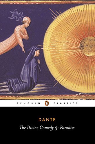 Book cover depicting a kneeling figure and radiant sun, “Paradise” title.
