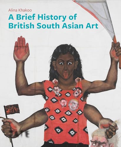 Book cover featuring a multi-armed figure wearing a patterned red top with severed heads.