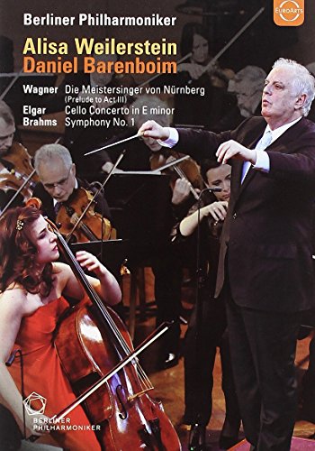 DVD cover featuring a conductor and cellist with an orchestra in the background.