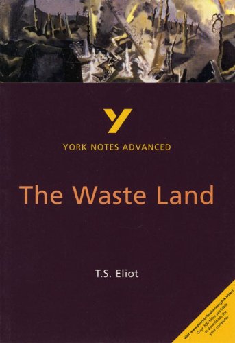 Cover of “The Waste Land” York Notes Advanced study guide by T.S. Eliot.