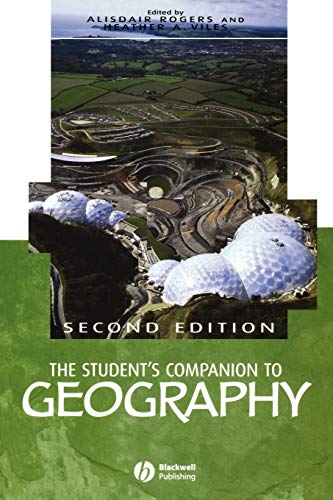 Book cover: “The Student’s Companion to Geography,” second edition, with landscape image.
