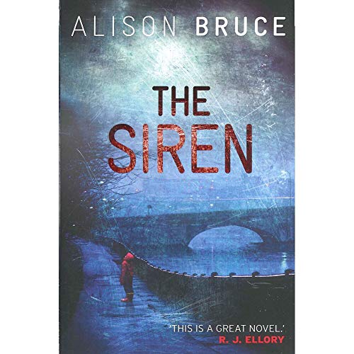 Book cover: "The Siren" with a lone figure by dark water.