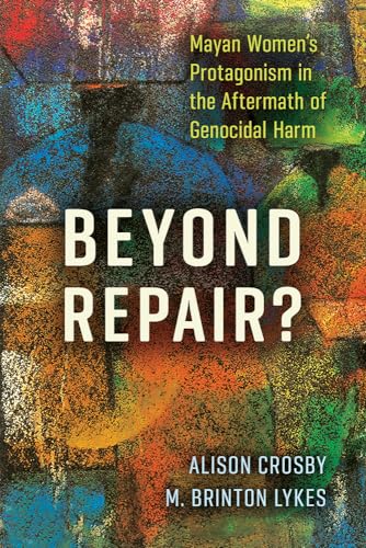 Book cover: "Beyond Repair?" with abstract colorful background.