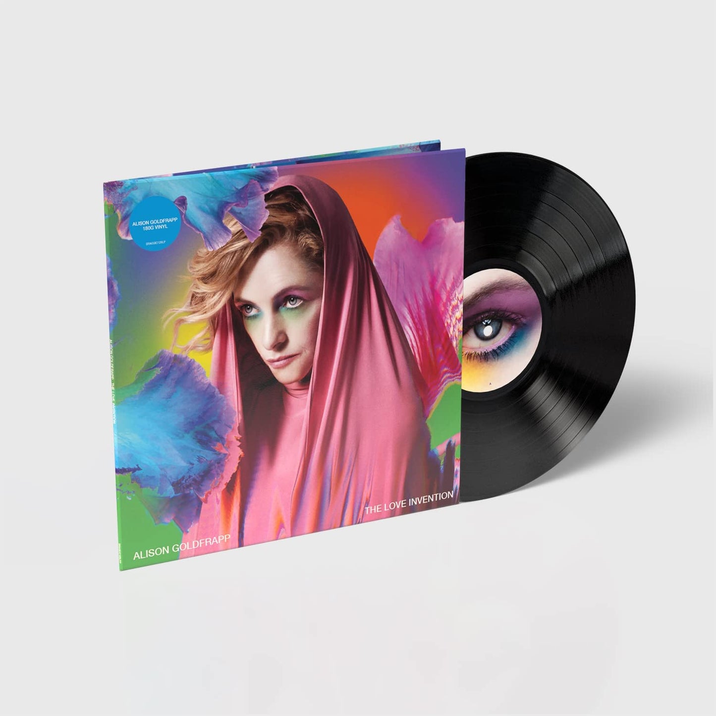Alison Goldfrapp vinyl record featuring a portrait and abstract color.