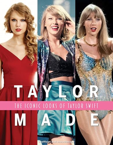 Book cover featuring Taylor Swift in three different performance outfits.
