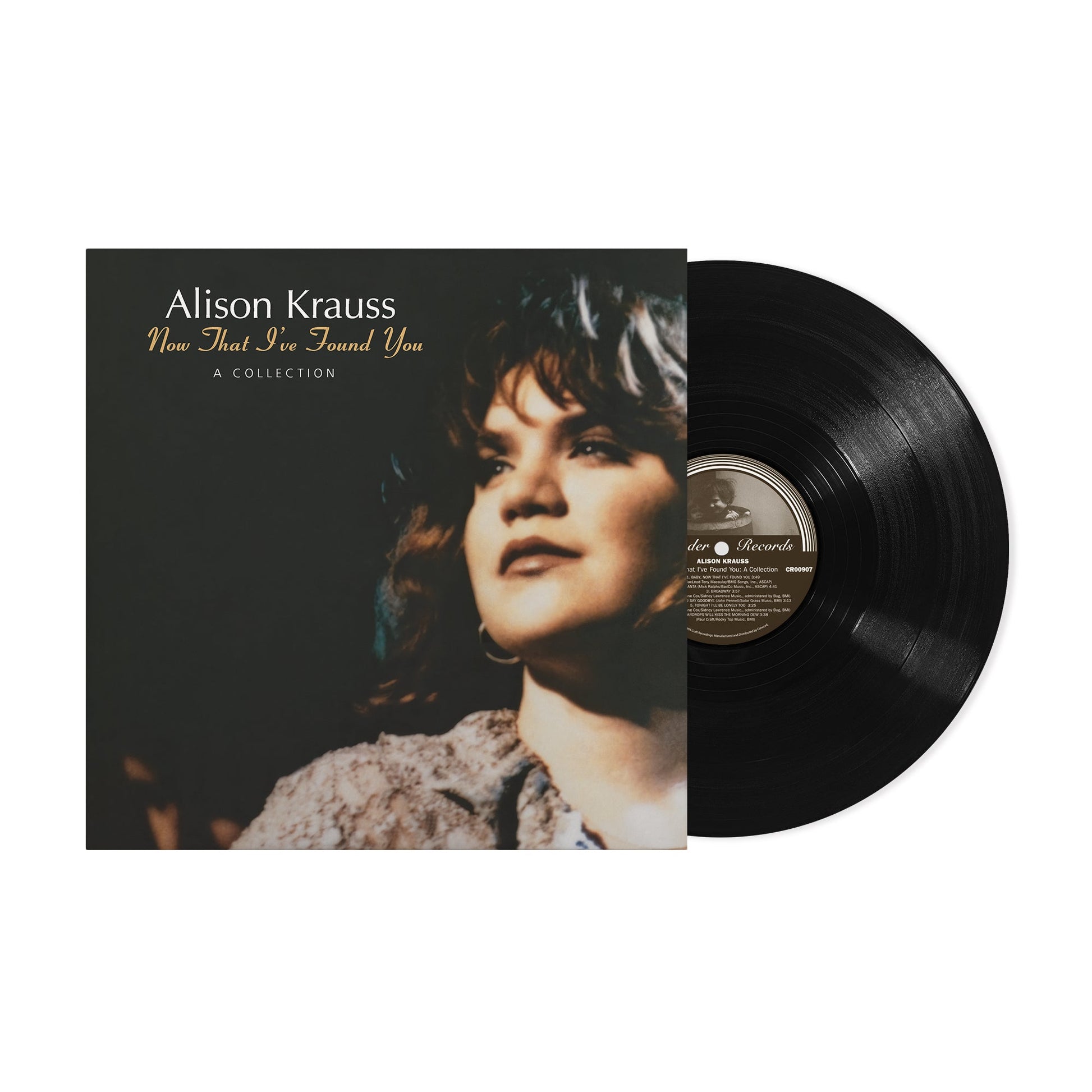 Alison Krauss vinyl record with album cover featuring a portrait.