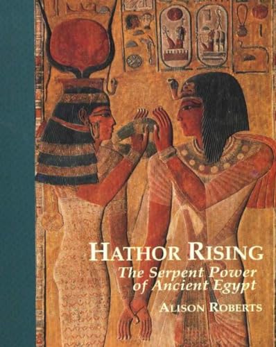 Ancient Egyptian-style painting of two figures with Egyptian hieroglyphics on a gold background.