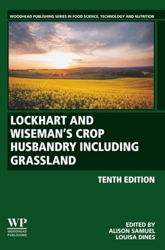 Book cover: "Lockhart and Wiseman’s Crop Husbandry," tenth edition, with a field.