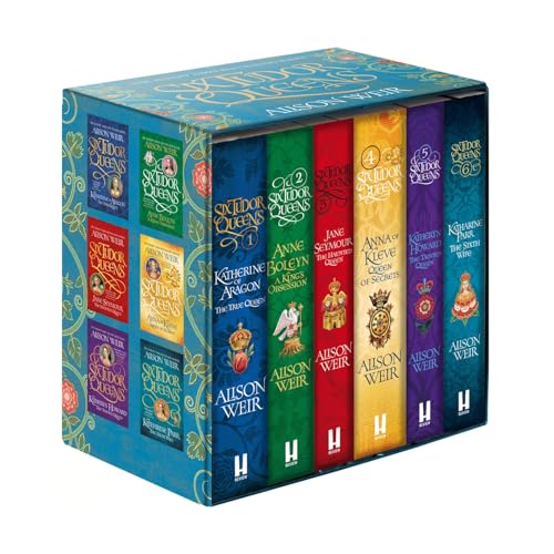 Boxed set of six historical fiction novels about the Tudor queens.
