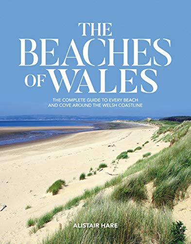 Book cover featuring a sandy beach and the title "The Beaches of Wales".