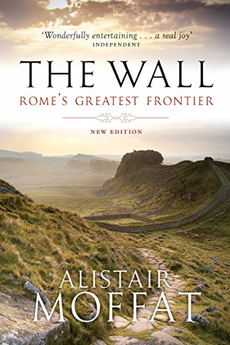 Book cover showing a stone wall winding across a grassy landscape under a cloudy sky.