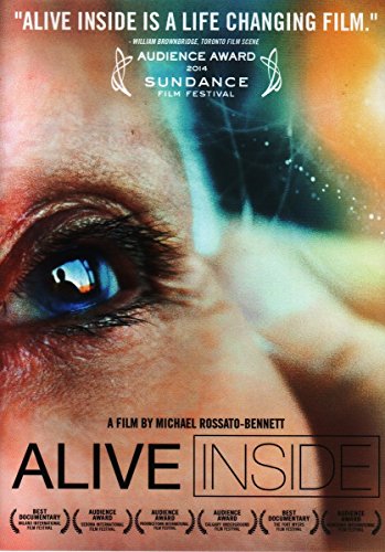 DVD cover for “Alive Inside” featuring a close-up of a human eye.