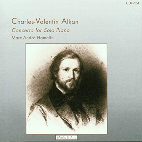CD cover featuring a portrait of composer Charles-Valentin Alkan.