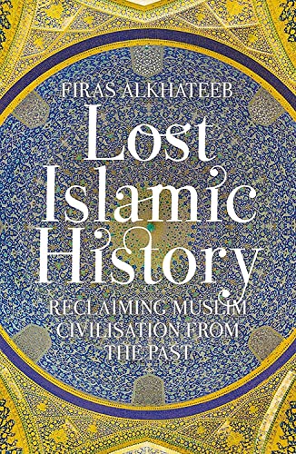 Book cover with blue and yellow geometric tile patterns and white title text.