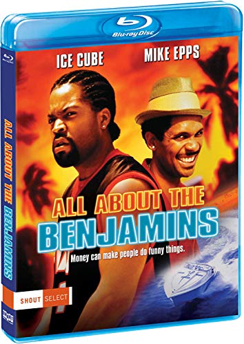 “All About The Benjamins” Blu-ray cover featuring Ice Cube and Mike Epps.