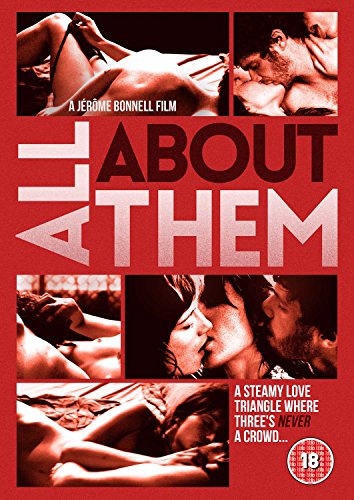 DVD cover for "All About Them" featuring intimate couple scenes.