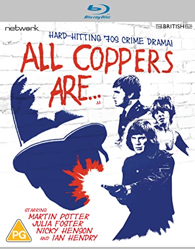 Blu-ray cover for "All Coppers Are..." featuring police officers and a hat.