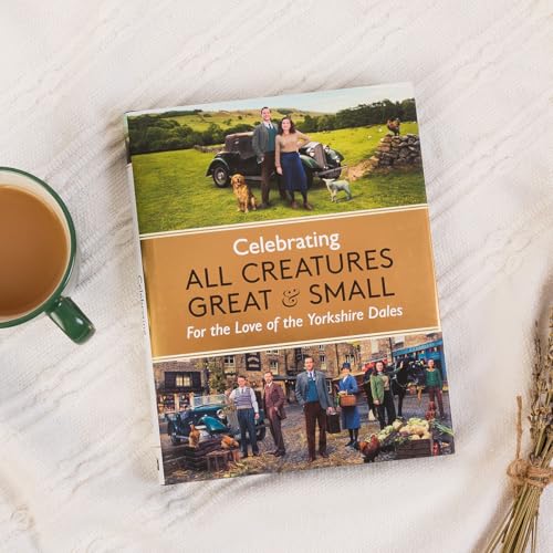 Book cover depicting people, dogs, and a vintage car in a rural landscape.