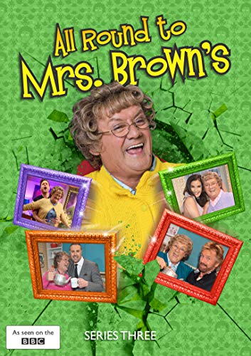 DVD cover for "All Round to Mrs. Brown's" Series Three, featuring Brendan O'Carroll.